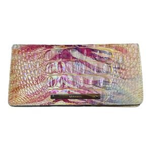Brahmin Ady Wallet Grapefruit Ombré Melbourne Genuine Leather